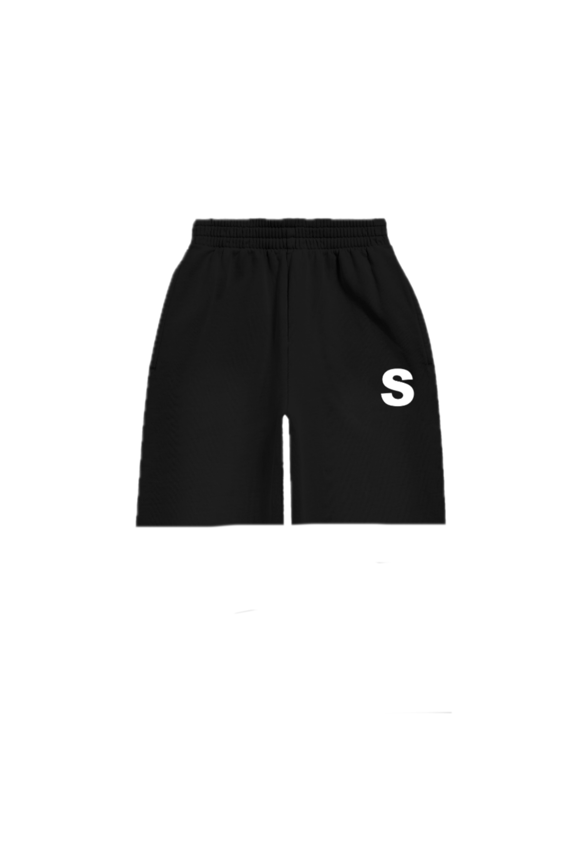 Black S Logo Shorts