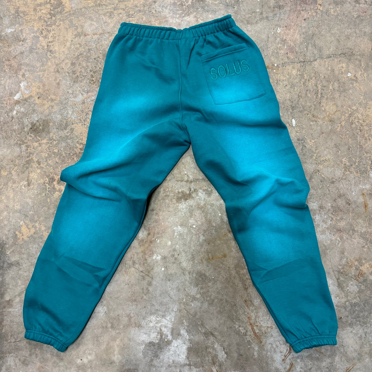 Turq Sun-Fade Sweats