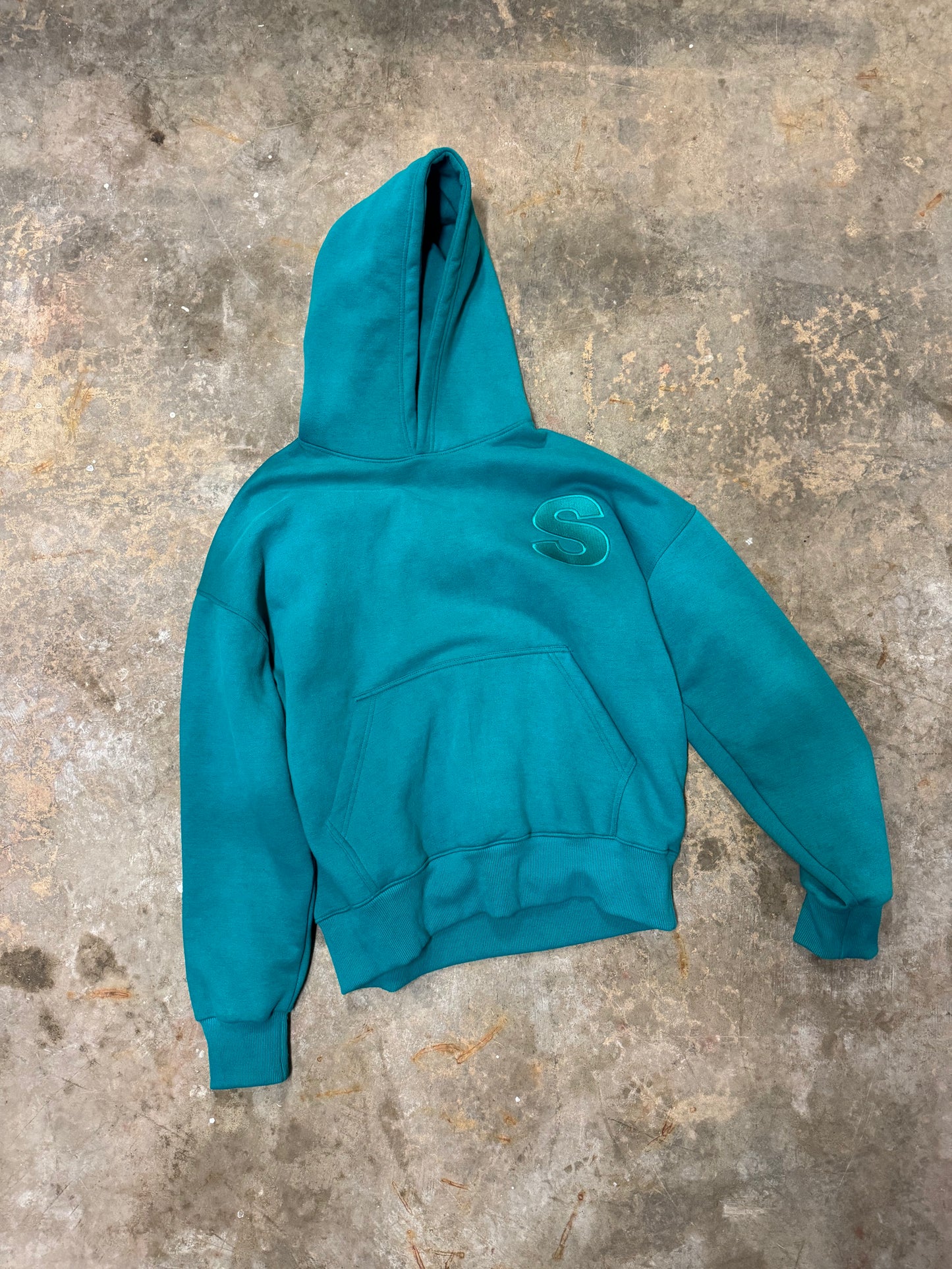 Turq Sun-Fade Hoodie